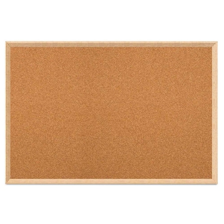 United Visual Products Board, 48x36, Cherry/Black UV703DEFAB-CHERRY-BLKPORC-SURF